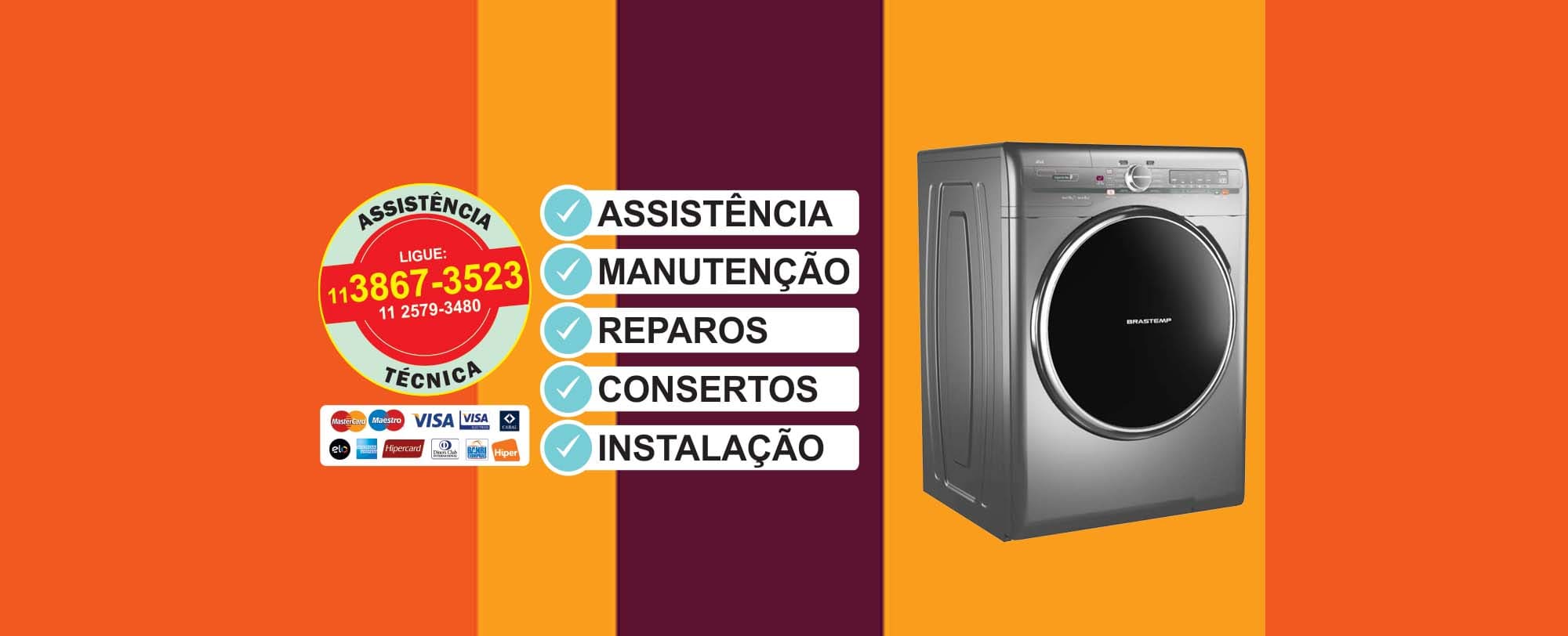 brastemp assistencia tecnica