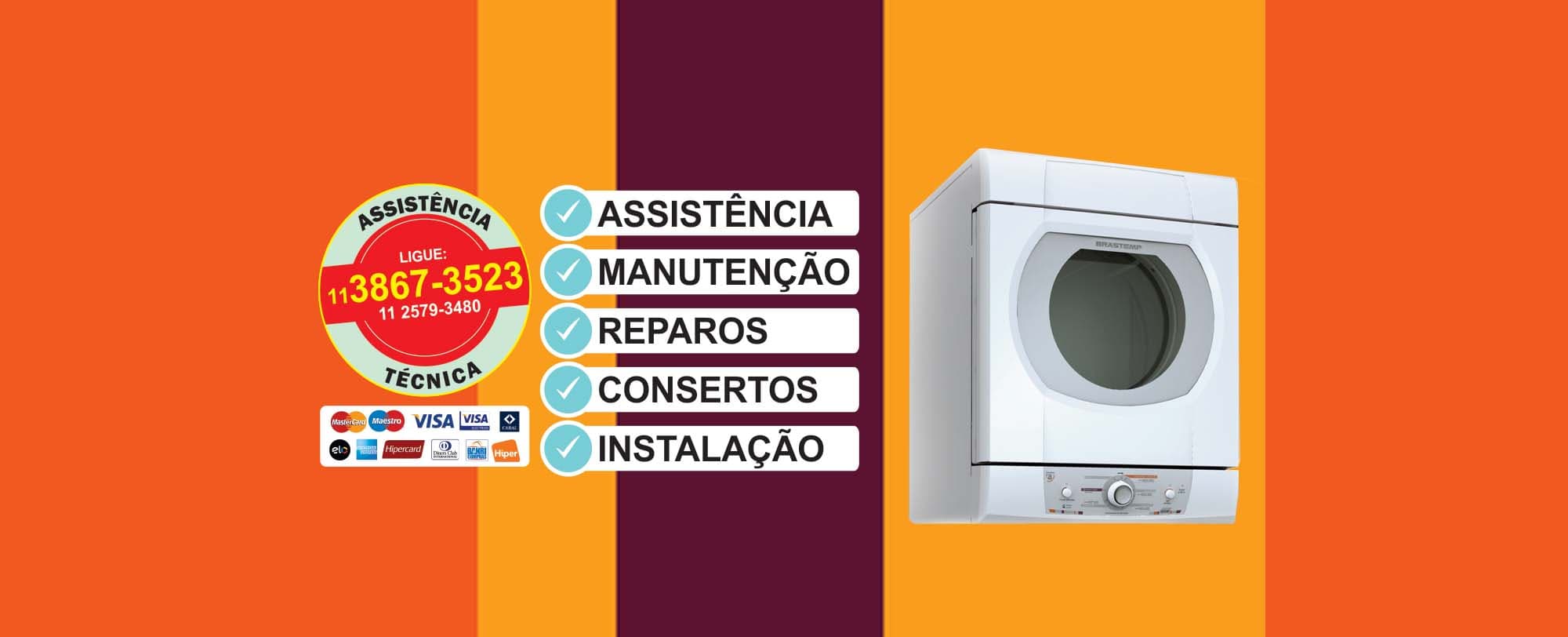 brastemp assistencia tecnica